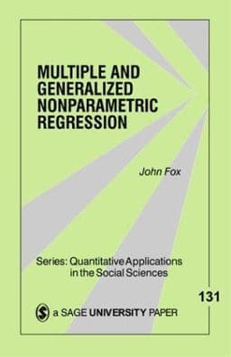 Multiple and Generalized Nonparametric Regression 9780761921899
