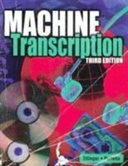 Machine Transcription: Applied Language Skills 9780763822583