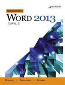 Benchmark Word 2013 Level 2 Text with CD 9780763853884