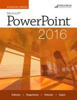 Marquee Series: Microsoft®PowerPoint 2016 9780763868239