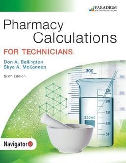 Pharmacy Calculations for Technicians 9780763868451