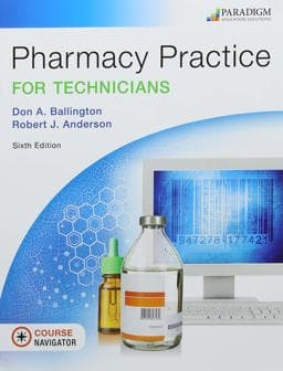 Pharmacy Practice for Technicians and Course Navigator 9780763870836