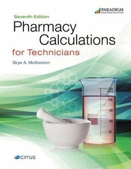 Pharmacy Calculations for Technicians 9780763893637