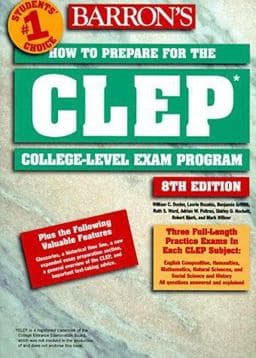 How to Prepare for the CLEP - College Level Exam Program 9780764104763