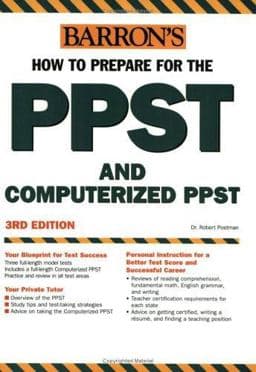 How to Prepare for the PPST and Computerized PPST 9780764123887