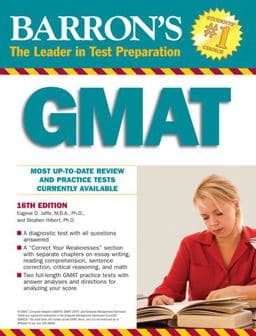Barron's GMAT 9780764145636