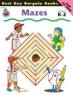 Mazes, Grades K - 2 9780764701818