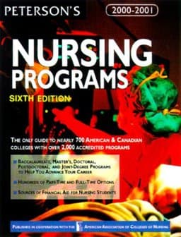 Peterson's Nursing Programs 2000-2001 9780768903966