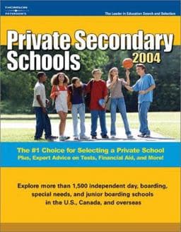 Private Secondary Schools 2003-2004 9780768911237