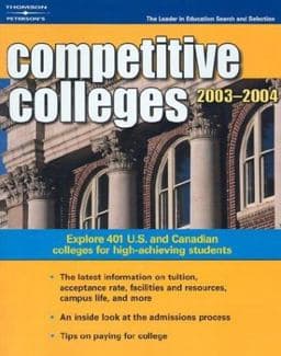 Competitive Colleges 2003-2004 9780768911831