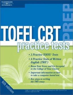 TOEFL CBT Practice Tests with Audio 2004 9780768912227