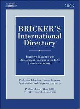Bricker's International Directory 2006 9780768918922