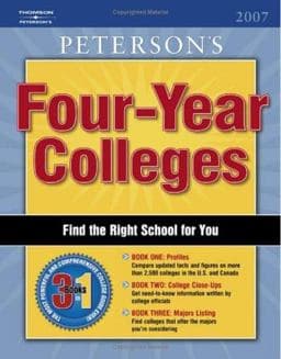 Four Year Colleges 2007, Guide To 9780768921533