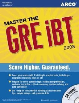 Master the New GRE, 2008/e W/CD-ROM 9780768924497