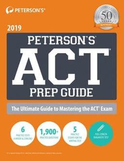 Peterson's ACT Prep Guide 2019 9780768943375