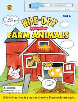 Wipe-off Farm Animals 9780769658797