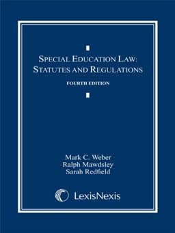 Special Education Law Document Supplement 9780769865072
