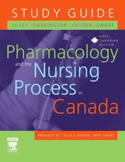 Study Guide for Pharmacology and the Nursing Process in Canada 9780779699162