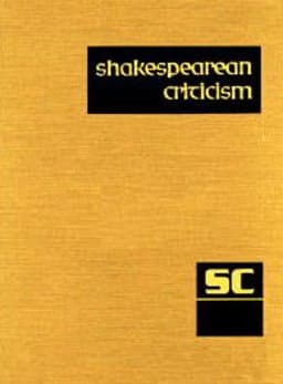 Shakespearean Criticism 9780787674564