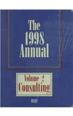 The Annual, 1998 Consulting 9780787911058