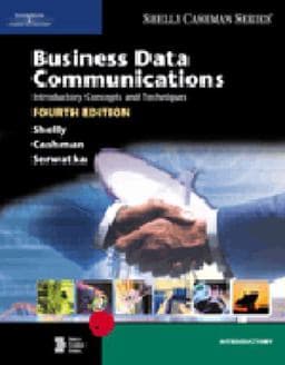 Business Data Communications 9780789568069