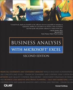 Business Analysis with Microsoft Excel 9780789725523