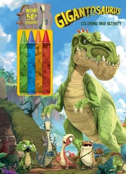 Gigantosaurus: Coloring and Activity Book with Crayons 9780794450779