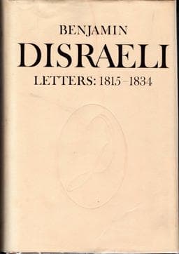 Benjamin Disraeli 9780802055231