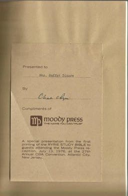 The Ryrie Study Bible 9780802474414