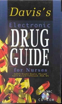 Davis's Electronic Drug Guide for Nurses 9780803604957