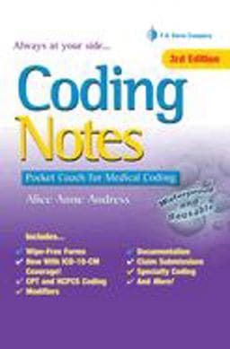 Coding Notes 9780803645608