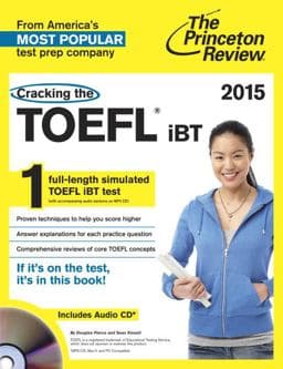 Cracking the TOEFL IBT with Audio CD, 2015 Edition 9780804124645