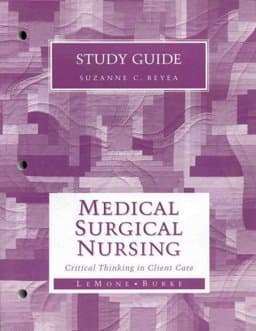 Medical Surgical Nursing Study Guide 9780805340785