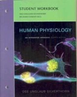 Student Workbook for Human Physiology 9780805382853