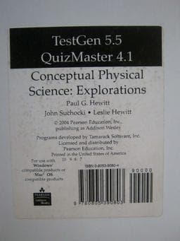 Conceptual Physical Science, Explorations 9780805390803