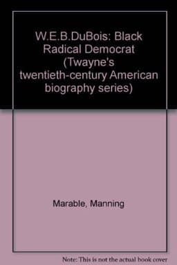 W. E. B. du Bois 9780805777505