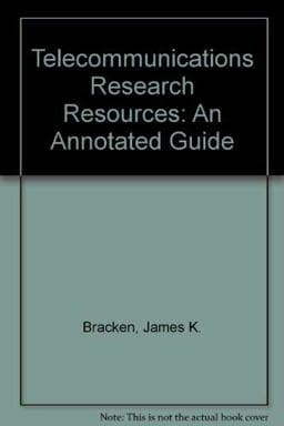Telecommunications Research Resources 9780805818871