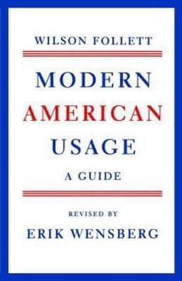 Modern American Usage 9780809001392