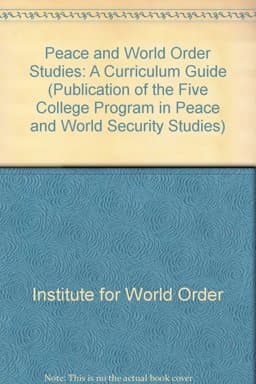 Peace and World Order Studies 9780813307305