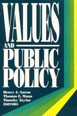 Values and Public Policy 9780815700555