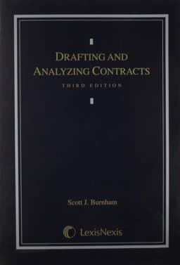 Drafting and Analyzing Contracts 9780820557885