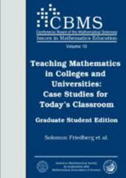 Teaching Mathematics in Colleges and Universities 9780821828236