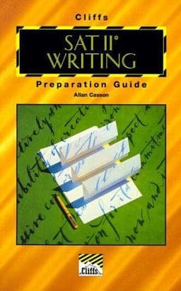 SAT II Writing Preparation Guide 9780822023258