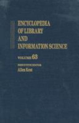 Encyclopedia of Library and Information Science 9780824720636