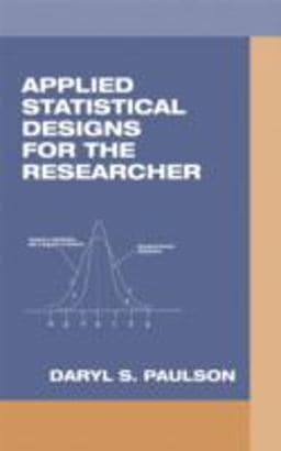 Applied Statistical Designs for the Researcher 9780824740856