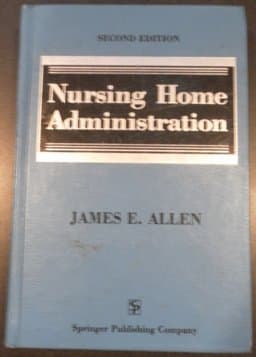 Nursing Home Administration 9780826153913