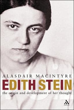 Edith Stein 9780826491022
