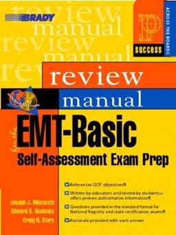 EMT Basic Self Assessment Exam Preparation Review Manual 9780835951340