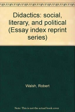 Didactics 9780836928730