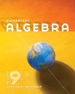 Elementary Algebra 9780840064219